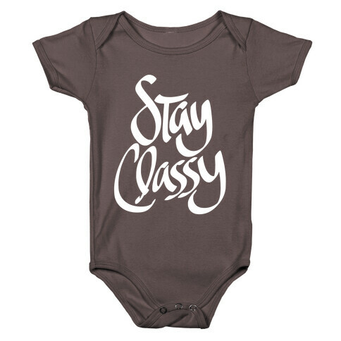 Stay Classy Baby One-Piece