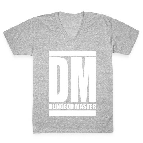 Dungeon Master V-Neck Tee Shirt