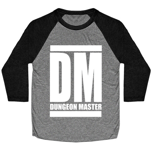 Dungeon Master Baseball Tee