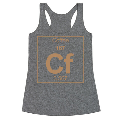 Coffee Racerback Tank Top