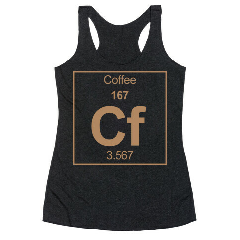 Coffee Racerback Tank Top