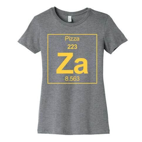 Pizza Womens T-Shirt