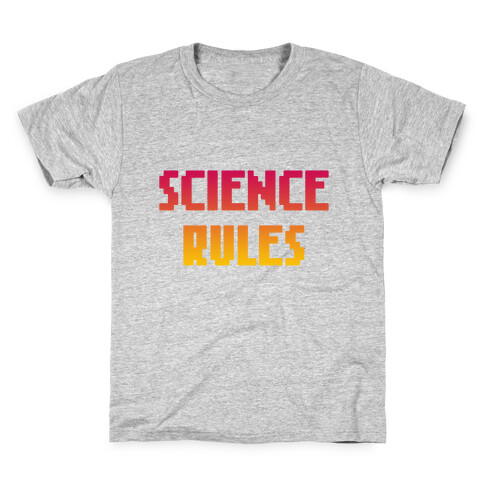 Science Rules Kids T-Shirt