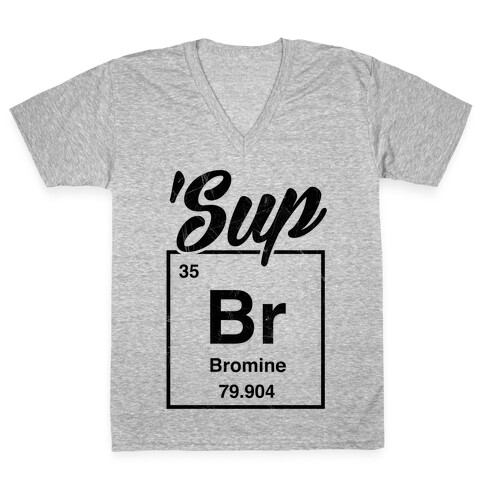 'Sup Bromine V-Neck Tee Shirt