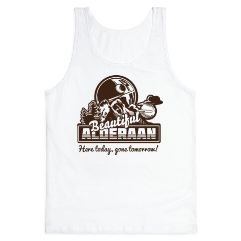 Beautiful Alderaan Vacation Tank Top