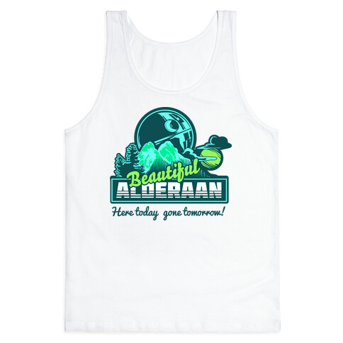 Beautiful Alderaan Vacation Tank Top