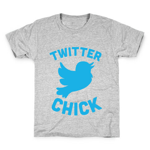 Twitter Chick Kids T-Shirt