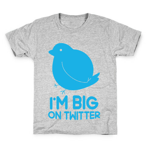 Big On Twitter Kids T-Shirt