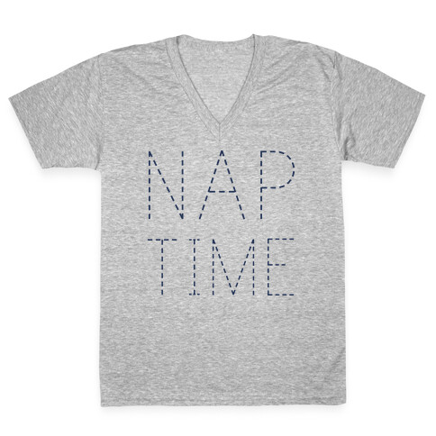 Nap Time V-Neck Tee Shirt