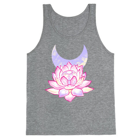 Silver Imperium Crystal Tank Top