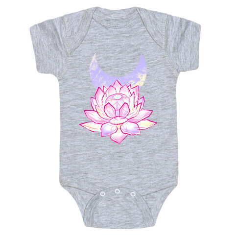 Silver Imperium Crystal Baby One-Piece
