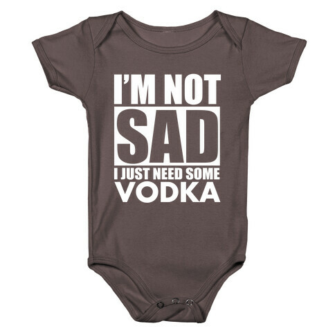 In need of Vodka Baby One-Piece