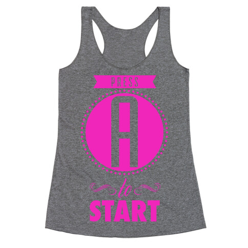 Press A Racerback Tank Top