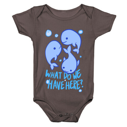 Whale Whale Whale Baby One-Piece