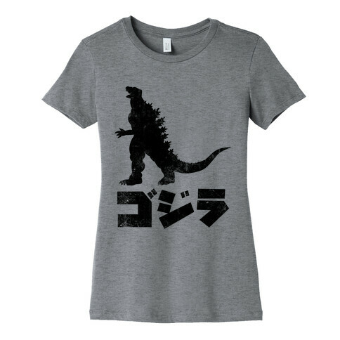 Godzilla (Vintage) Womens T-Shirt