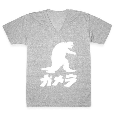 Gamera V-Neck Tee Shirt