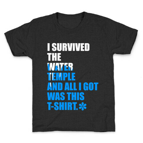 I Survived The Water Temple Kids T-Shirt