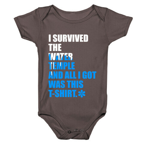 I Survived The Water Temple Baby One-Piece