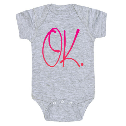 OK. Baby One-Piece