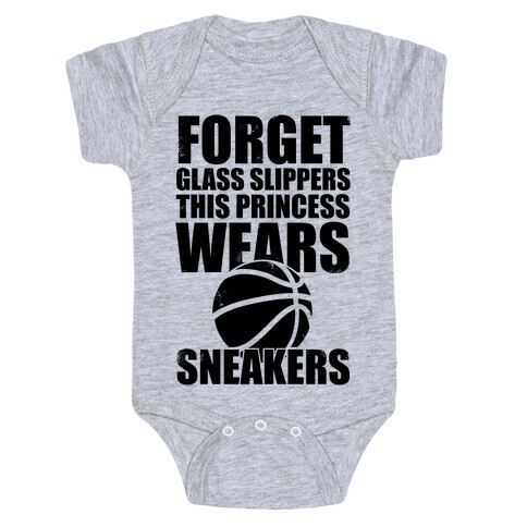 This Princess Wears Sneakers (Basketball) Baby One-Piece