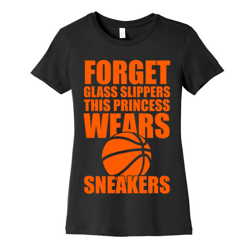 This Princess Wears Sneakers (Basketball) Womens T-Shirt