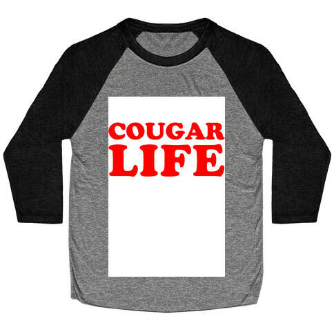 Cougar Life Baseball Tee