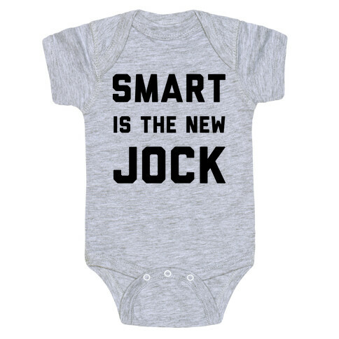 Smart is the New Jock Baby One-Piece