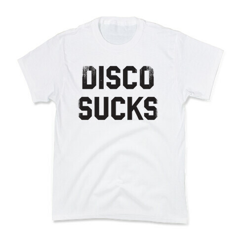 Disco Sucks Kids T-Shirt