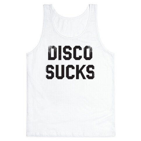 Disco Sucks Tank Top