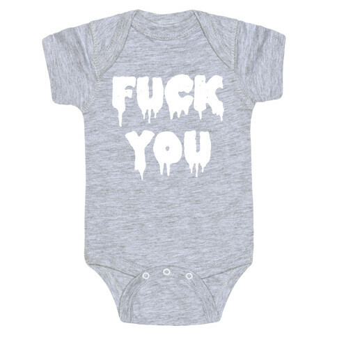 F*** Off (Vintage) Baby One-Piece