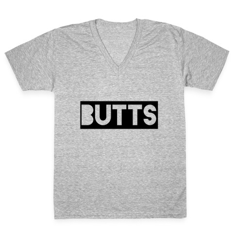 Butts V-Neck Tee Shirt