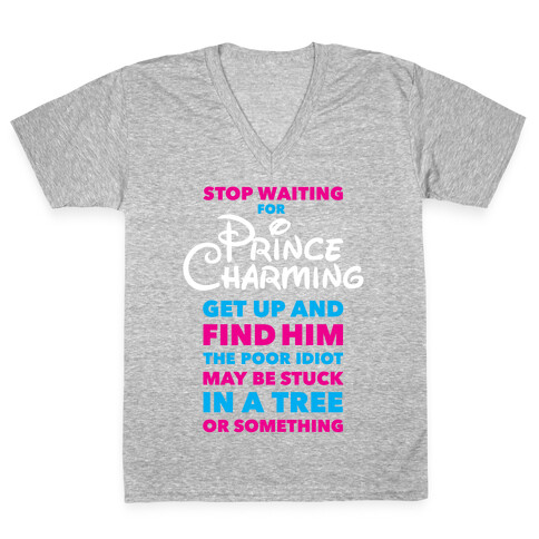 Prince Charming V-Neck Tee Shirt