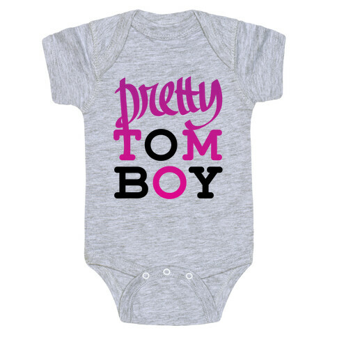 Pretty Tomboy Baby One-Piece