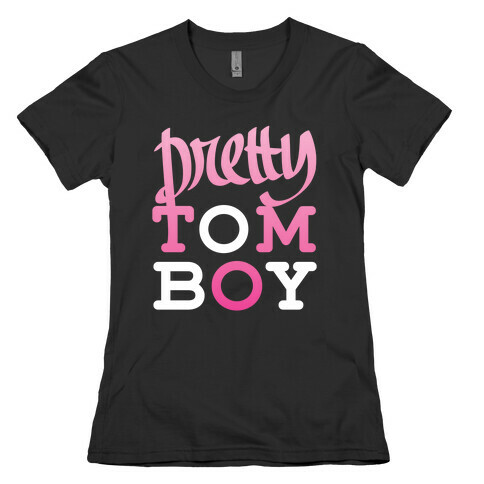 Pretty Tomboy Womens T-Shirt