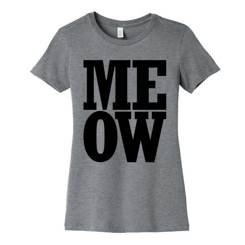 Meow Womens T-Shirt