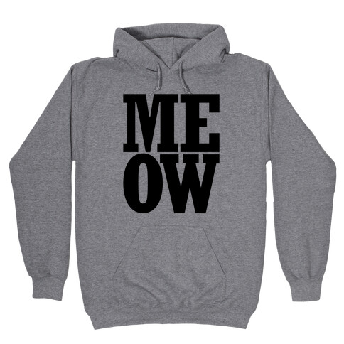 Meow Hooded Sweatshirt