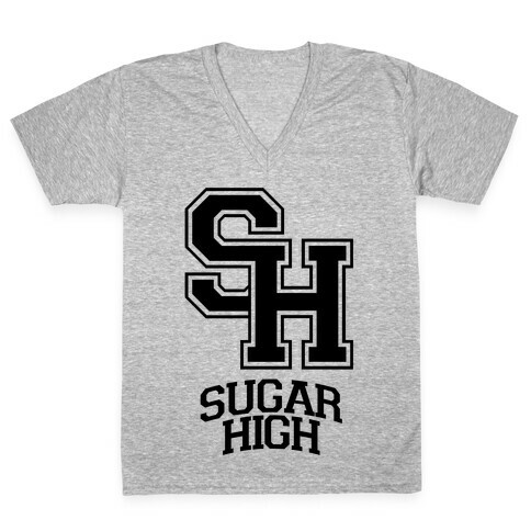 Sugar High V-Neck Tee Shirt