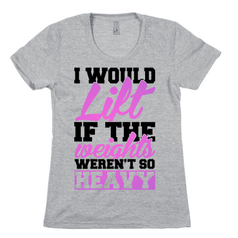 I Run Instead Womens T-Shirt