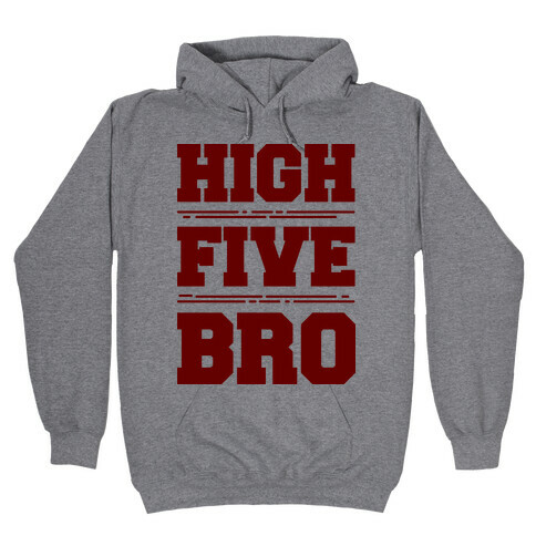 High Five Bro  Hooded Sweatshirt