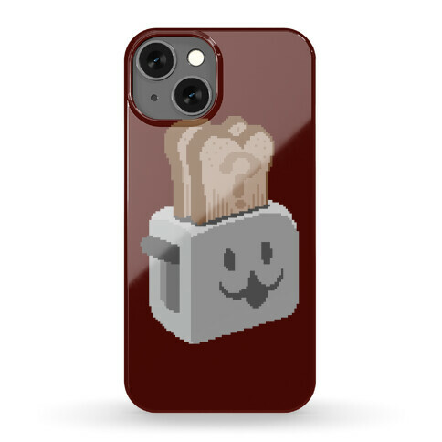 Pixel Toaster Face Phone Case