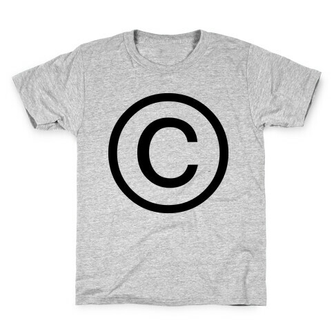 Copyright Kids T-Shirt