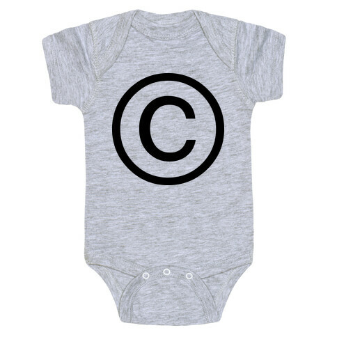 Copyright Baby One-Piece
