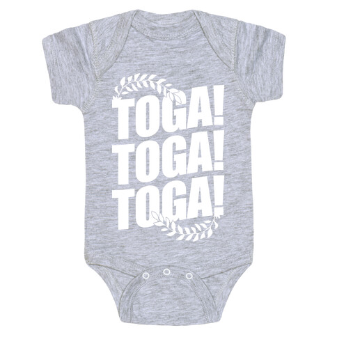 TOGA! TOGA! TOGA! Baby One-Piece