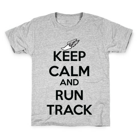Run Track! Kids T-Shirt