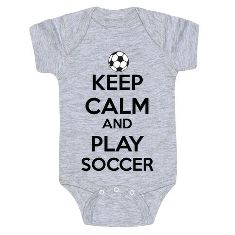 Play Soccer Baby One-Piece