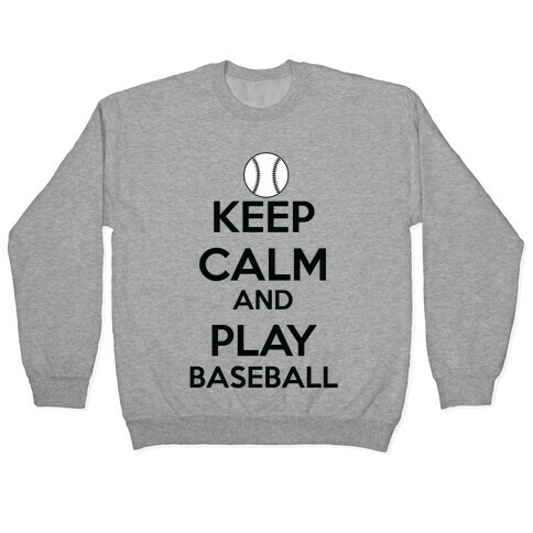 Play Baseball Pullover