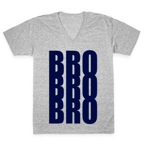 BRO! V-Neck Tee Shirt