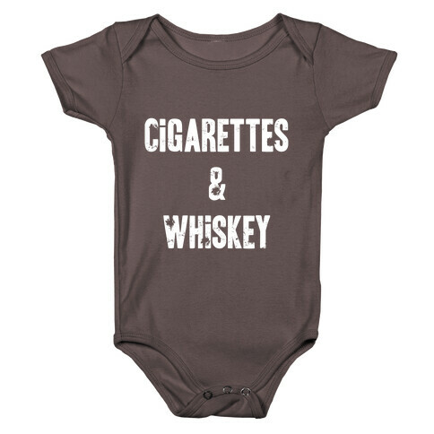 Cigarettes & Whiskey Baby One-Piece