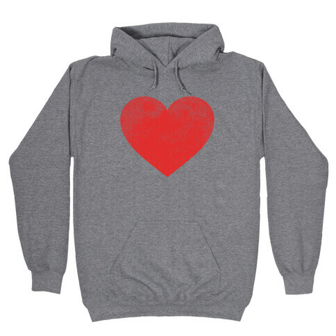 Heart Hooded Sweatshirt