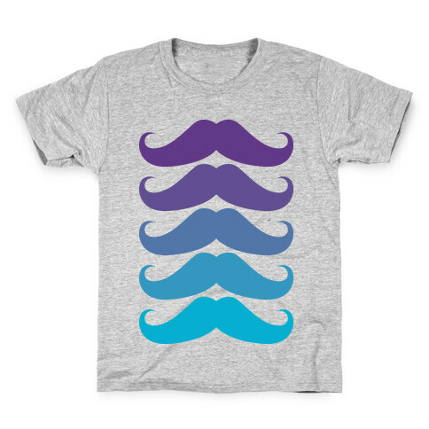 Cool Mustaches Kids T-Shirt